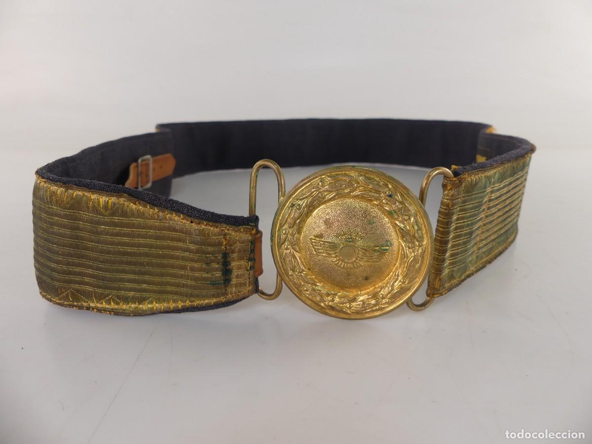 Militaria: CINTURON DE GALA EJERCITO DEL AIRE