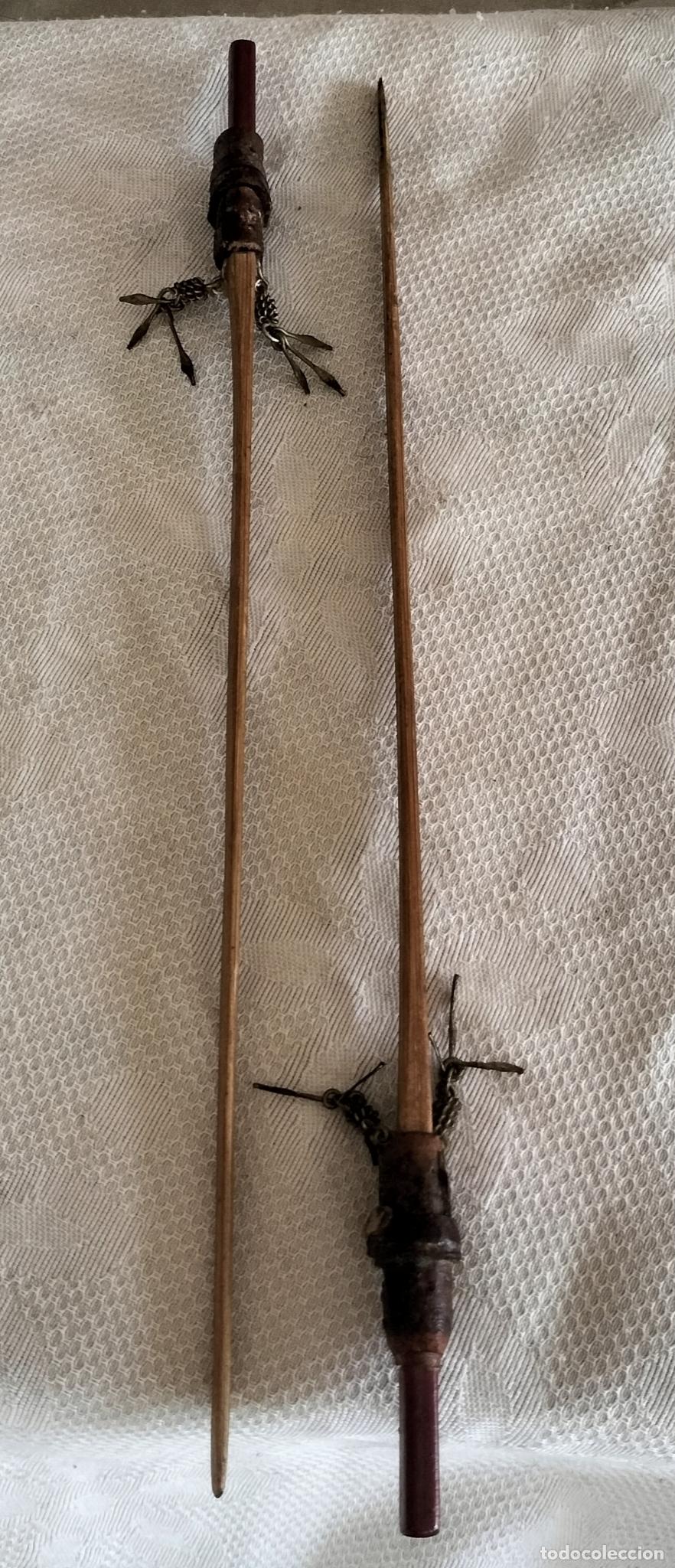 Militaria: PAREJA DE BATUTAS PARA DIRECTOR DE ORQUESTA (&Eacute;POCA MILITAR ESPA&Ntilde;OLA EN &Aacute;FRICA)