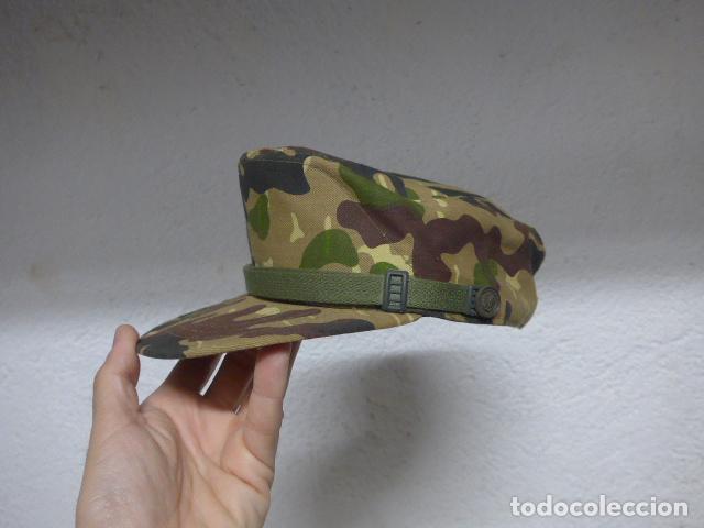 Militaria: Antigua gorra de camuflaje espa&ntilde;ola original de COES, BOEL&hellip; COE.