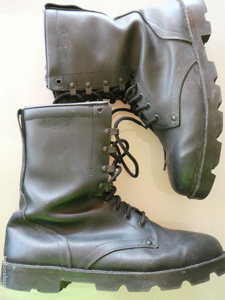Militaria: BOTAS MILITARES EJ&Eacute;RCITO ESPA&Ntilde;OL. MARCA SEGARRA. TALLA 43. 1,4KG