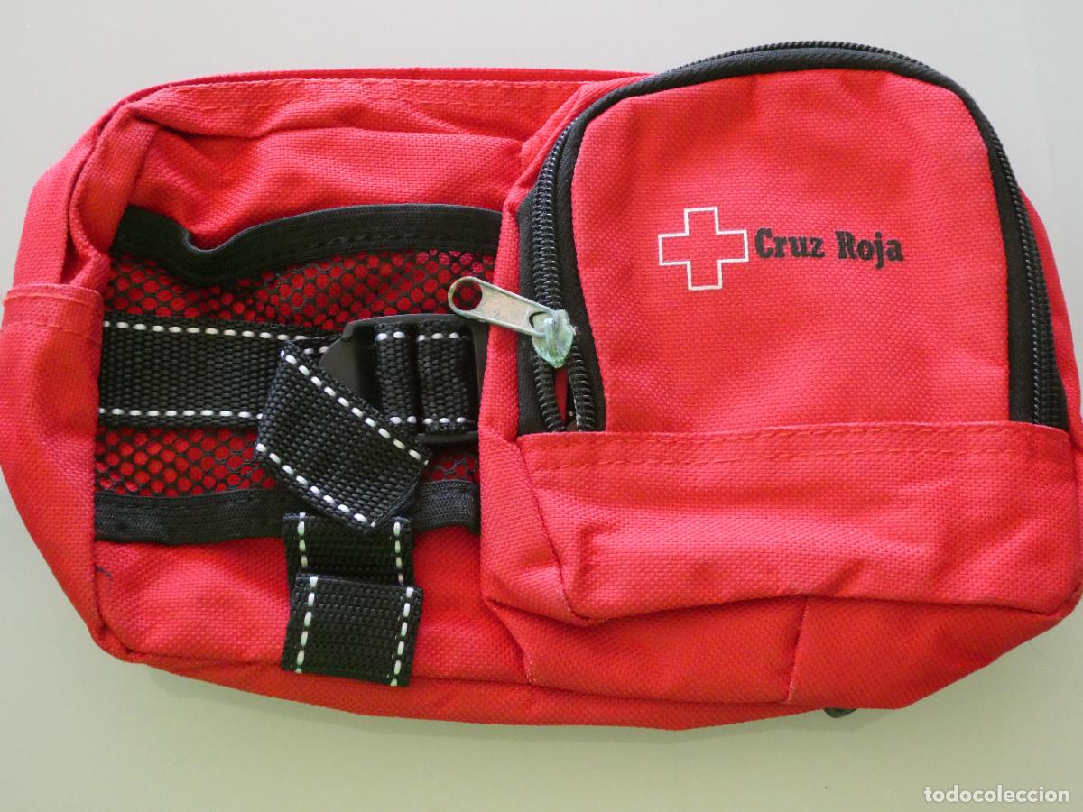 Militaria: MOCHILA RI&Ntilde;ONERA DE LA CRUZ ROJA ESPA&Ntilde;OLA. 160 GR