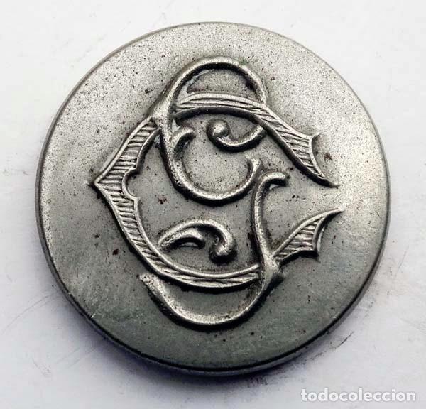 Militaria: BOTON DEL CUERPO DE SEGURIDAD