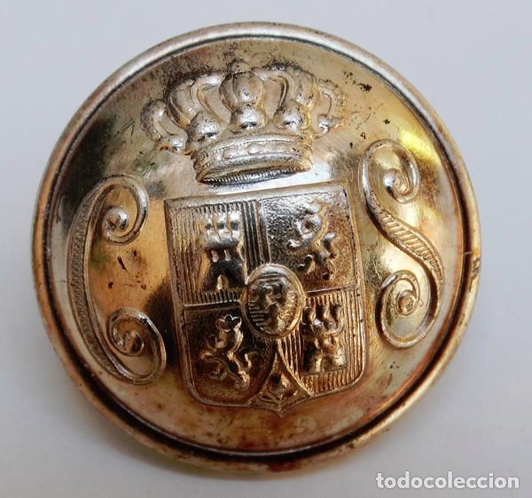 Militaria: BOTON DEL CUERPO DE SEGURIDAD. 1908