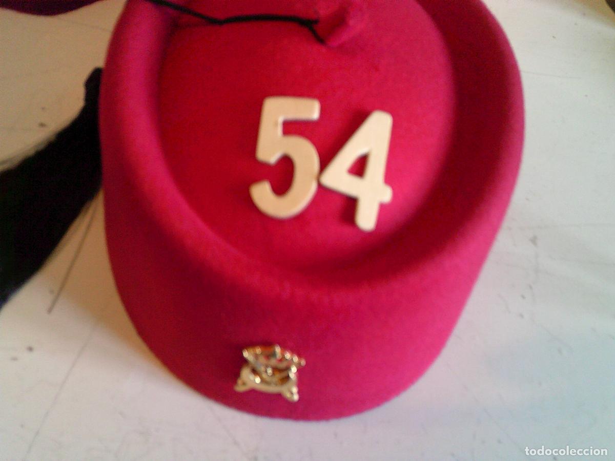 Militaria: Tarbuch gorro Regimiento infanter&iacute;a Regulares Ej&eacute;rcito Espa&ntilde;ol