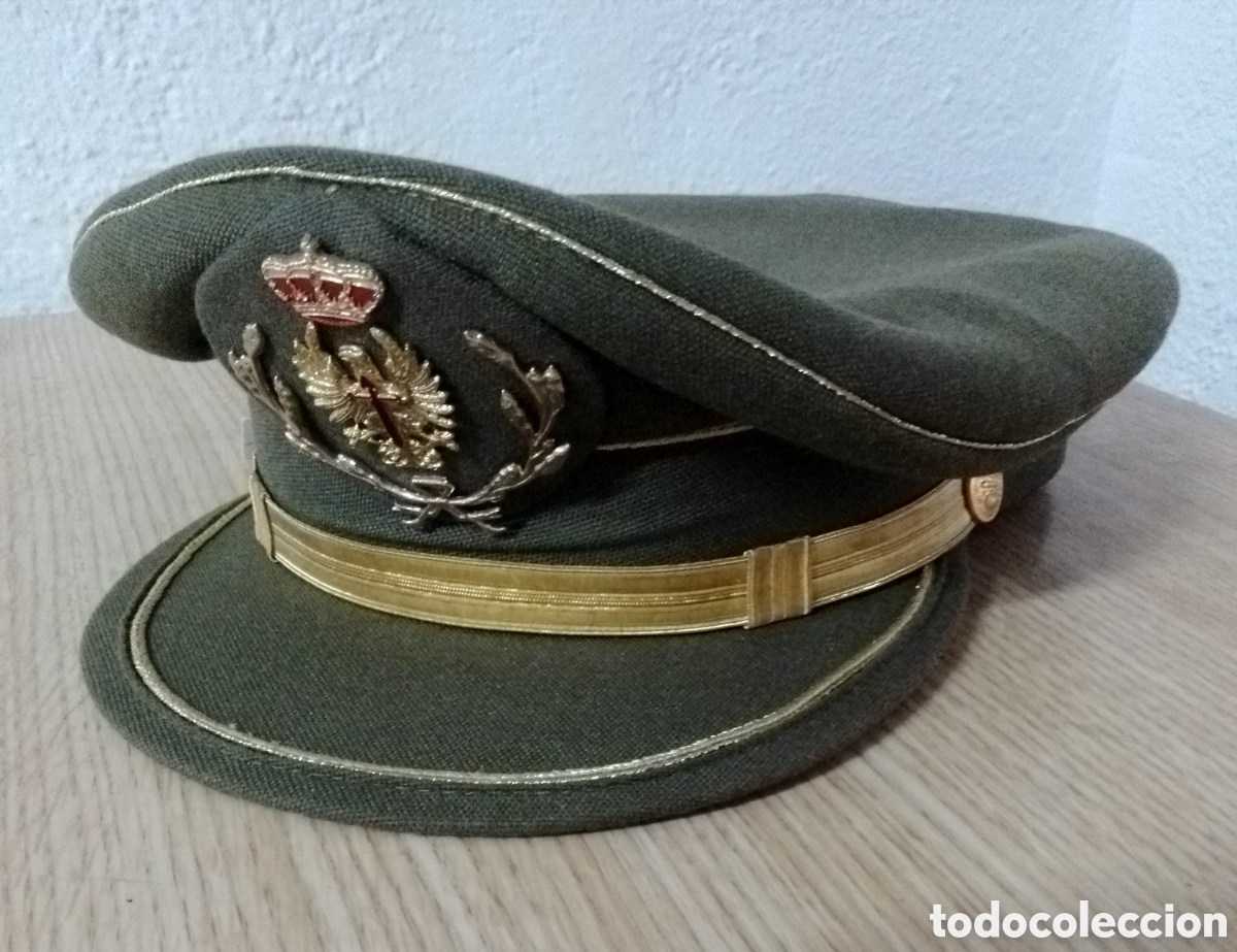 Militaria: Gorra militar del ej&eacute;rcito espa&ntilde;ol
