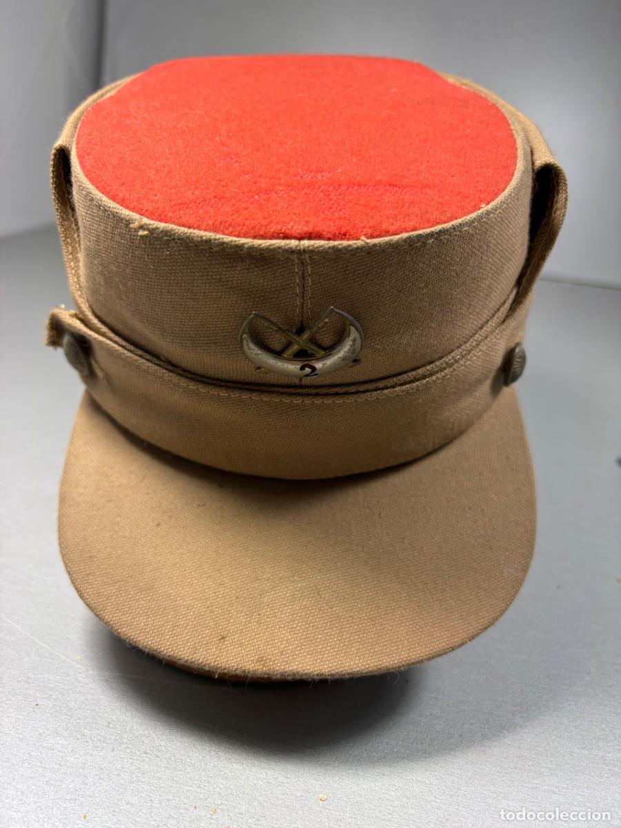Militaria: Gorra de regulares &eacute;poca de franco