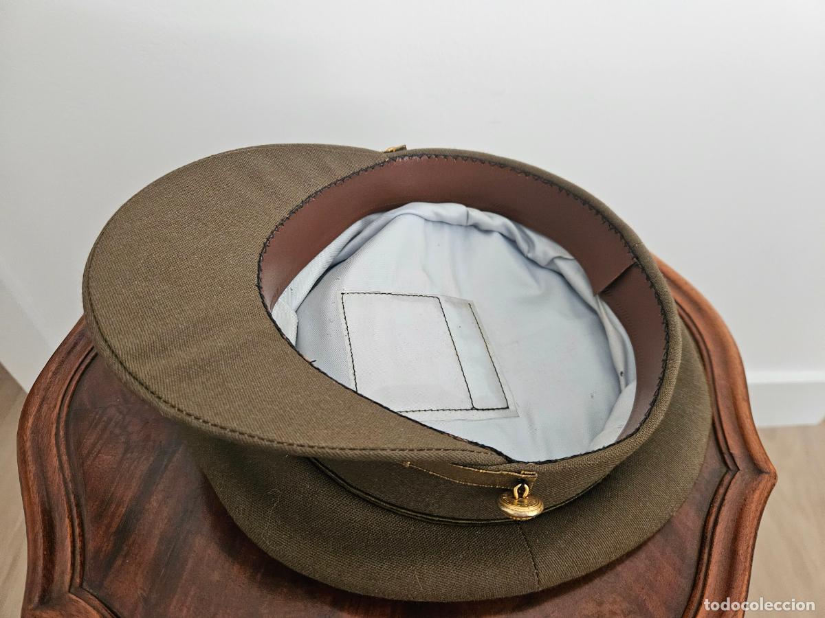 Militaria: GORRA DE PLATO DE SARGENTO DEL EJERCITO - Foto 4