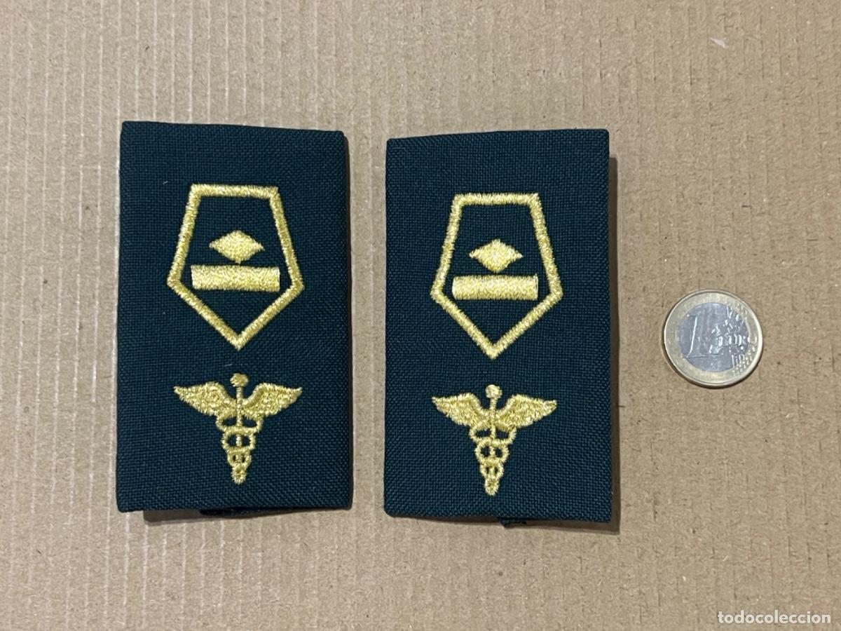 Militaria: Pareja de hombreras militares EJ&Eacute;RCITO COLOMBIA