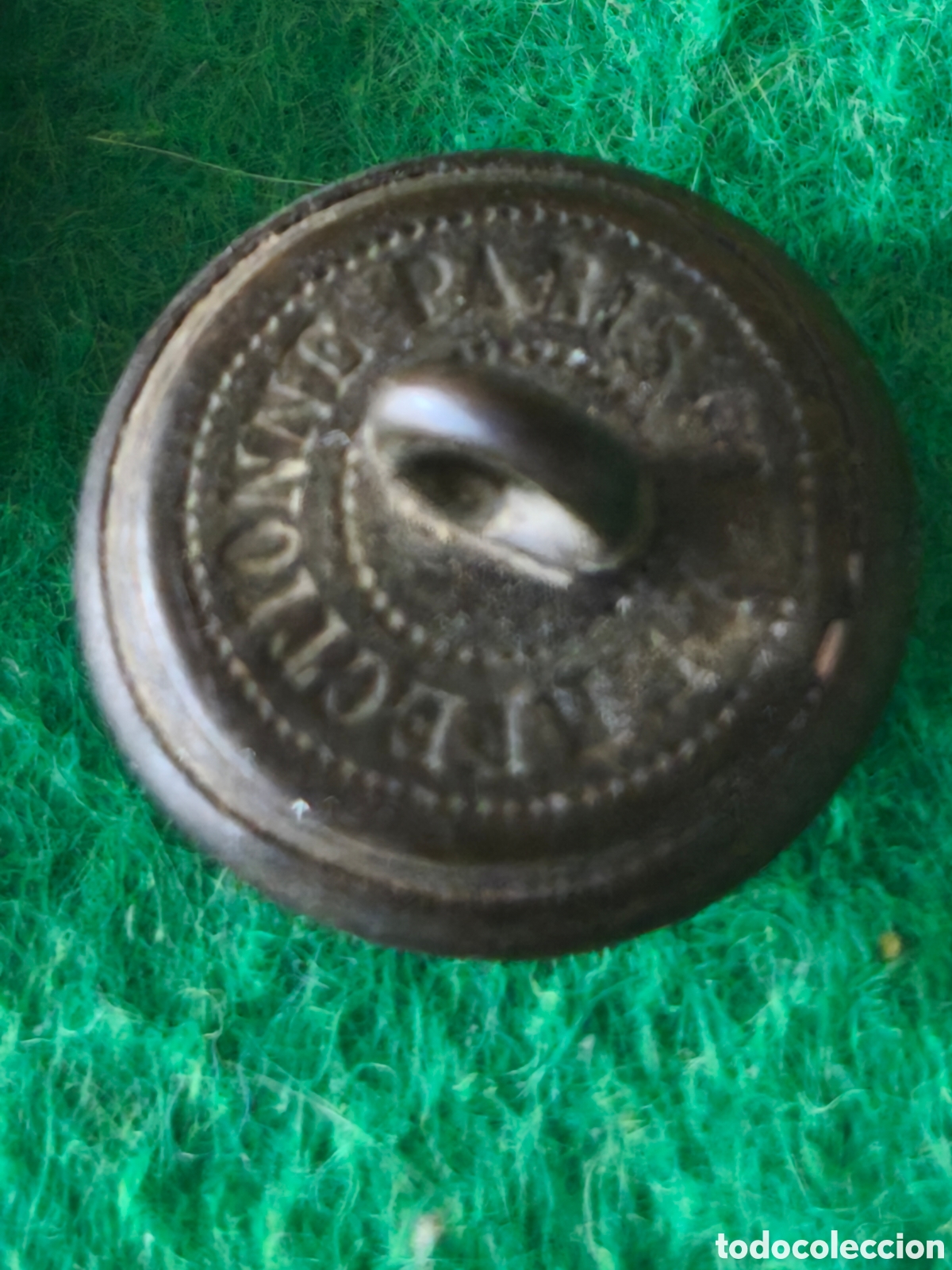 Militaria: Lote bot&oacute;n y broche coraz&oacute;n Jes&uacute;s - Foto 9