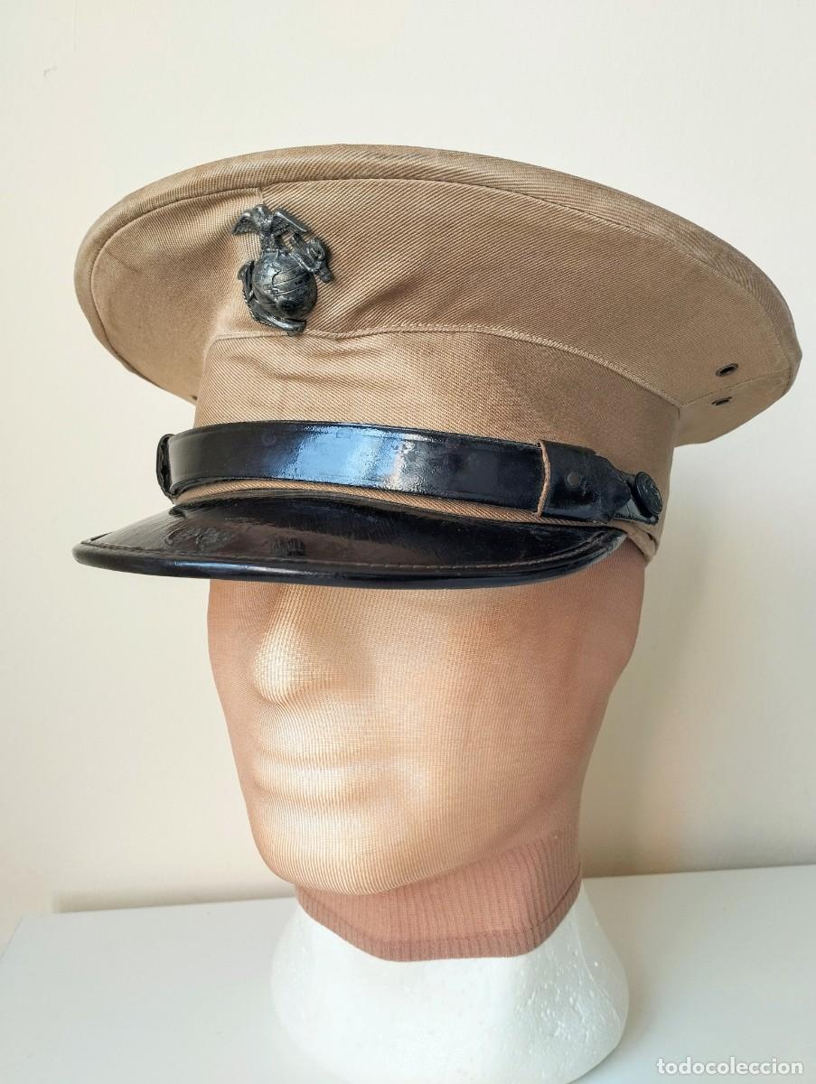Militaria: Gorra USMC Marines. II Guerra mundial