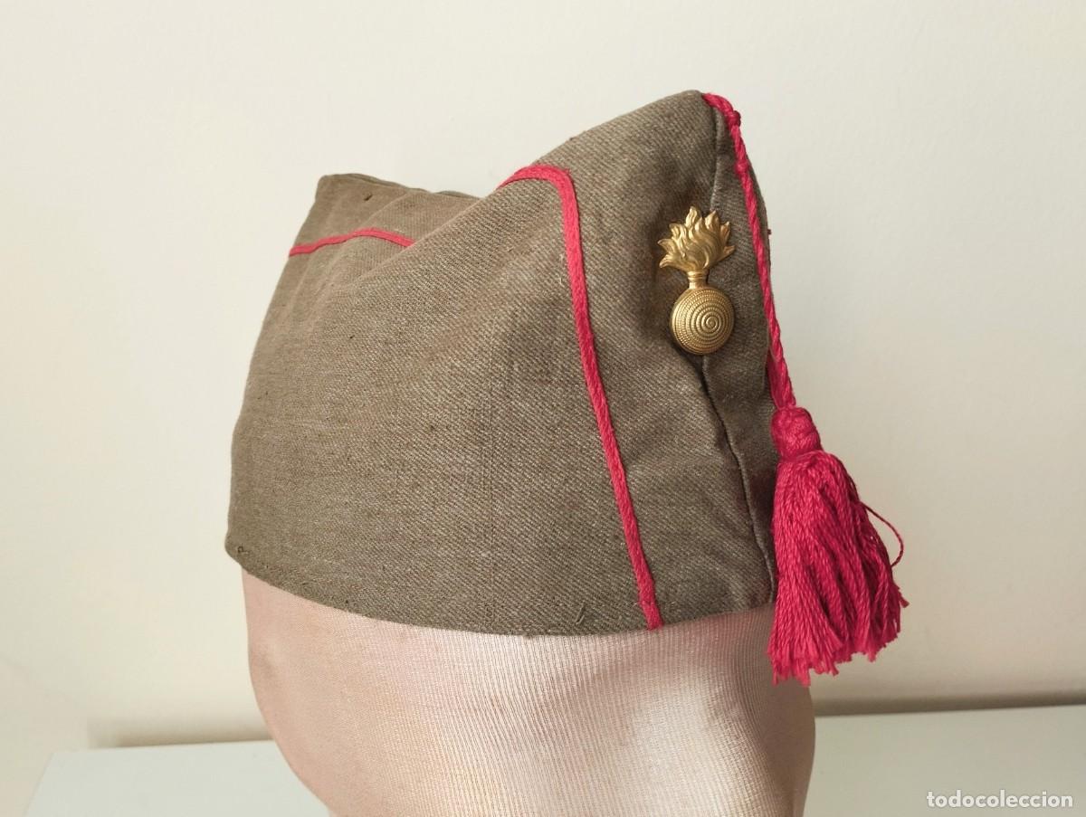 Militaria: Gorrillo artiller&iacute;a Guerra civil espa&ntilde;ola