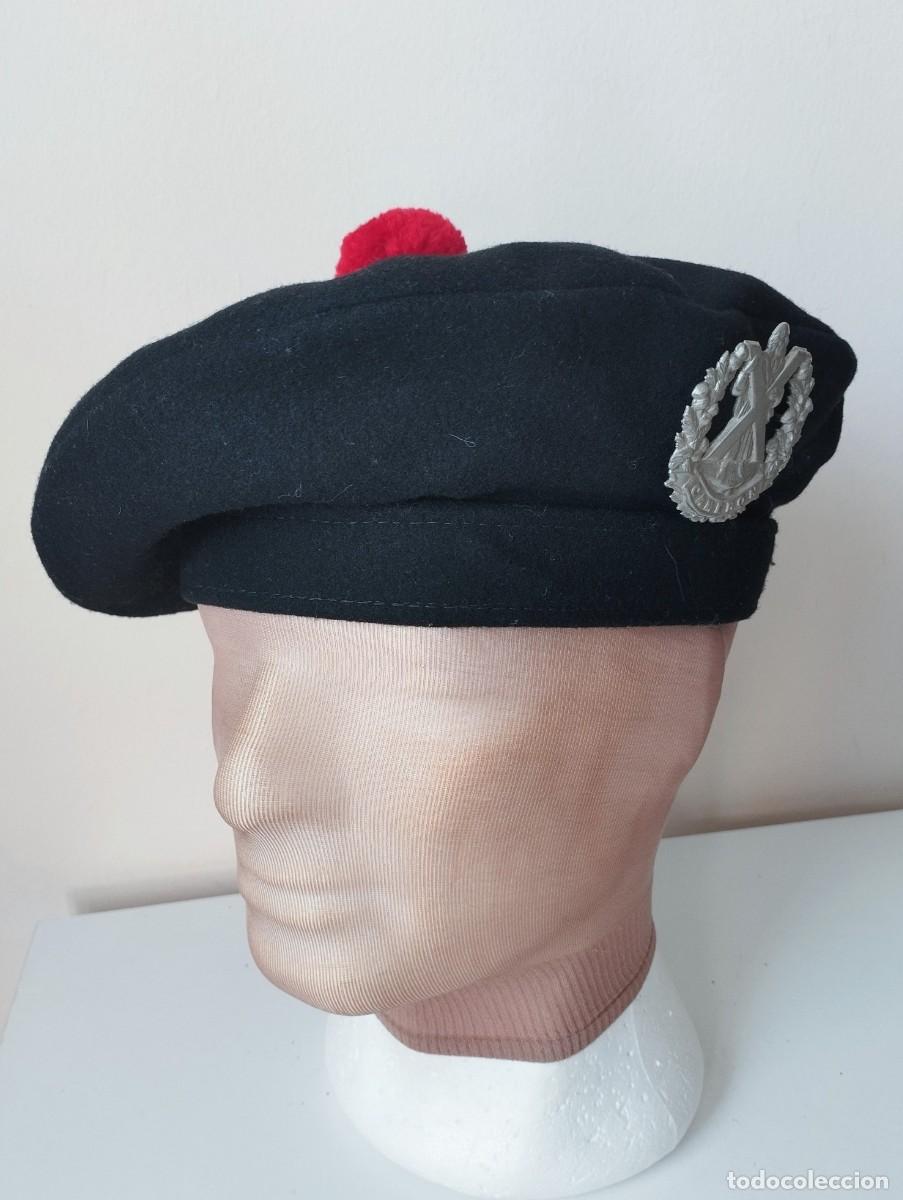 Militaria: Boina Tam O'shanter escocesa. Cameron Highlanders a&ntilde;os 50