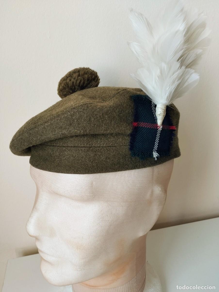 Militaria: Boina escocesa Balmoral. Royal Highlanders fusiliers