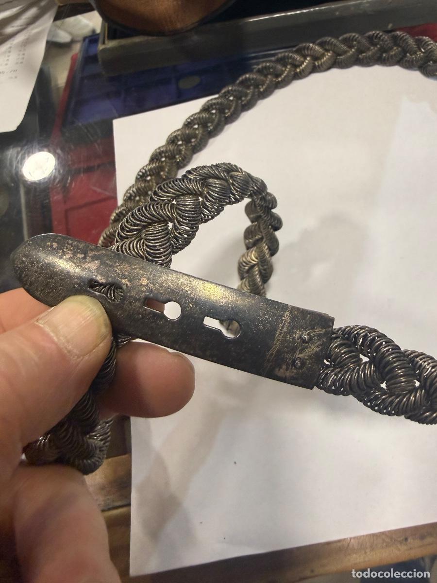 Militaria: Lote de cinturones y efectos de uniformes - Foto 9