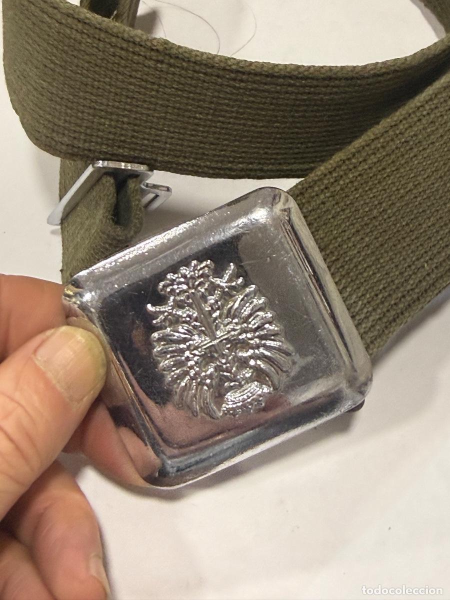 Militaria: Lote de cinturones y efectos de uniformes - Foto 12