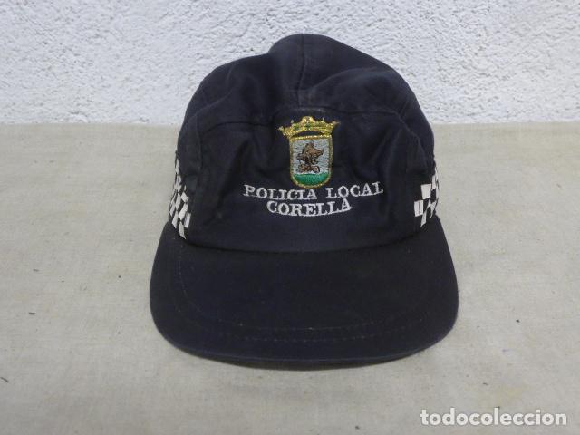 Militaria: Antigua gorra original de la Policia local de Corella. Tudela, Navarra.