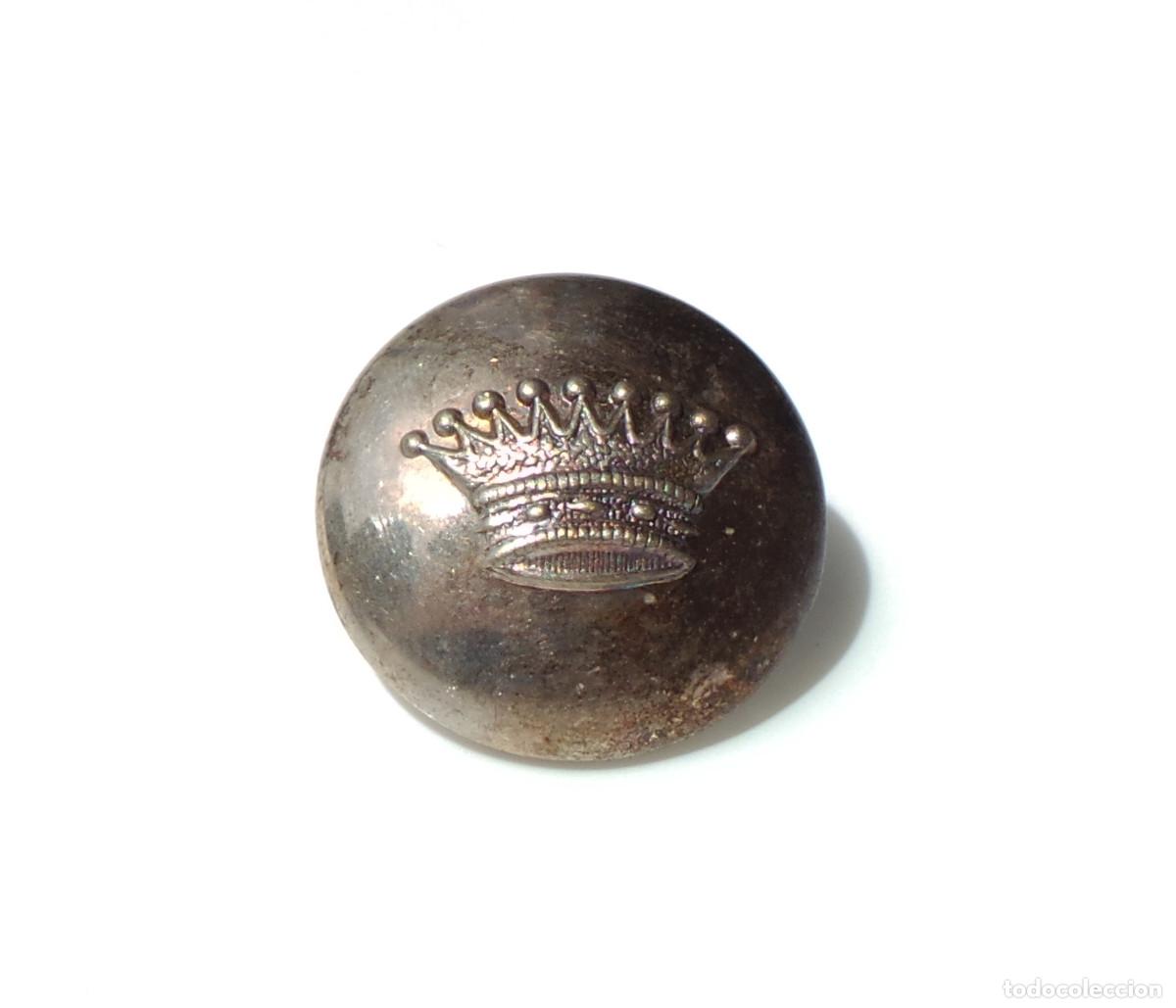 Military Antiques: BOT&Oacute;N DE CONDE, CORONA CONDAL. 2,2 CM DE DI&Aacute;METRO.