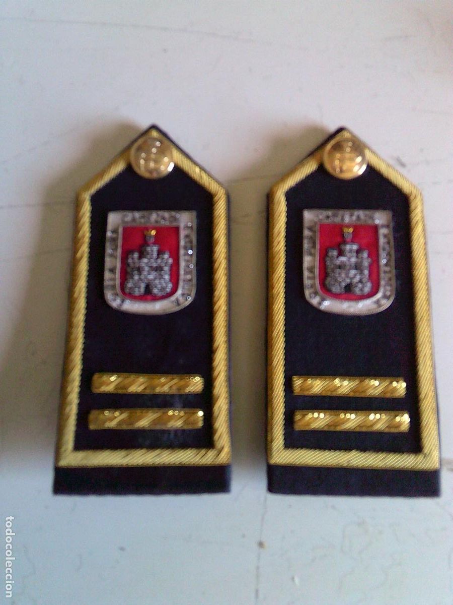 Militaria: Hombreras de subinspector Policia Local de Soriade Gala
