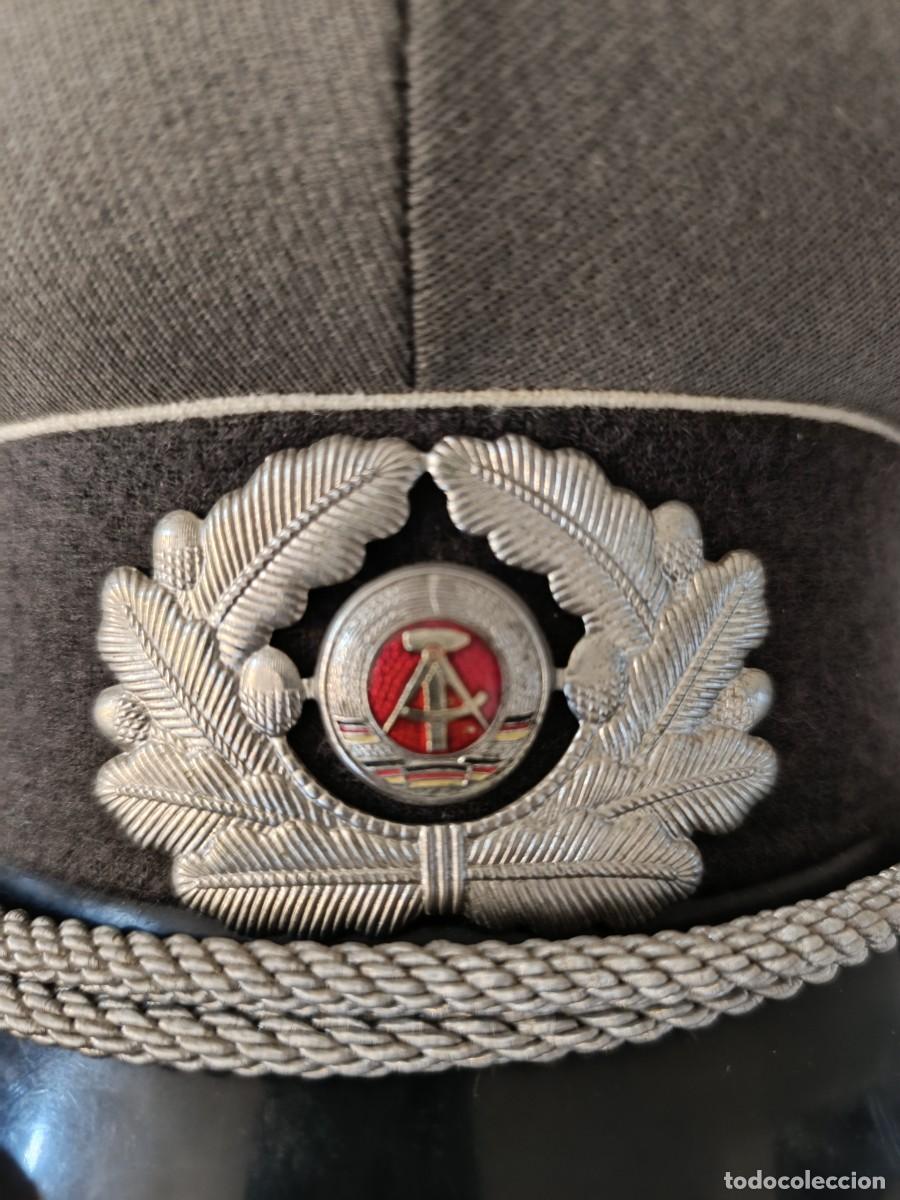 Militaria: Gorra de plato de Oficial de la RDA - Foto 5