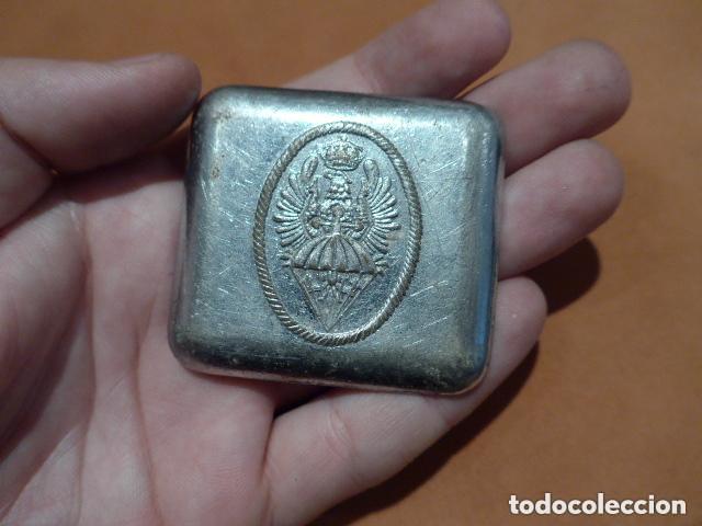 Militaria: Antigua hebilla de paracaidista, paracaidismo.