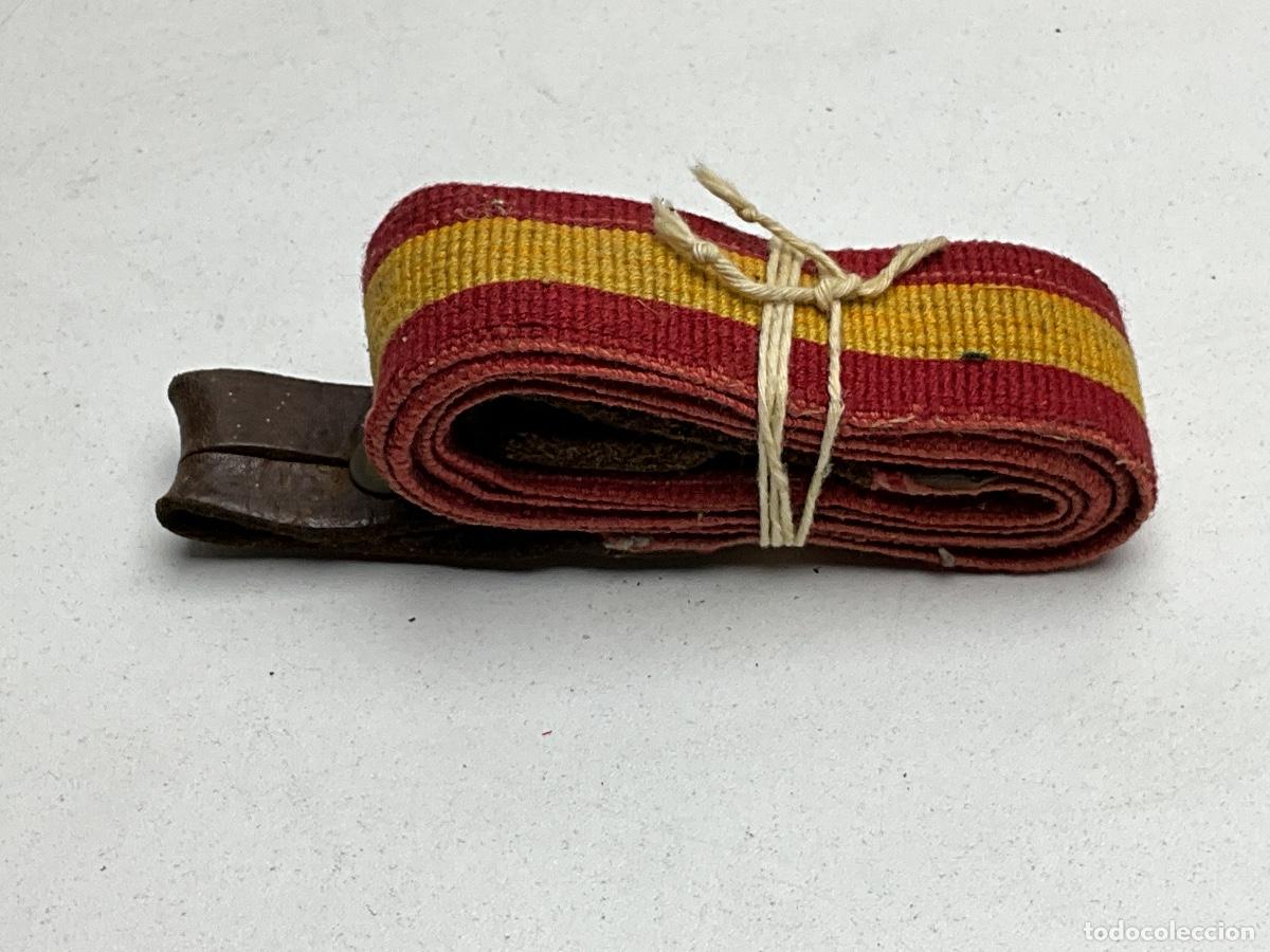 Militaria: CORREA PORTA FUSIL SOMETENTS ARMATS DE CATALUNYA - SOMATENS -NUEVA SIN USO