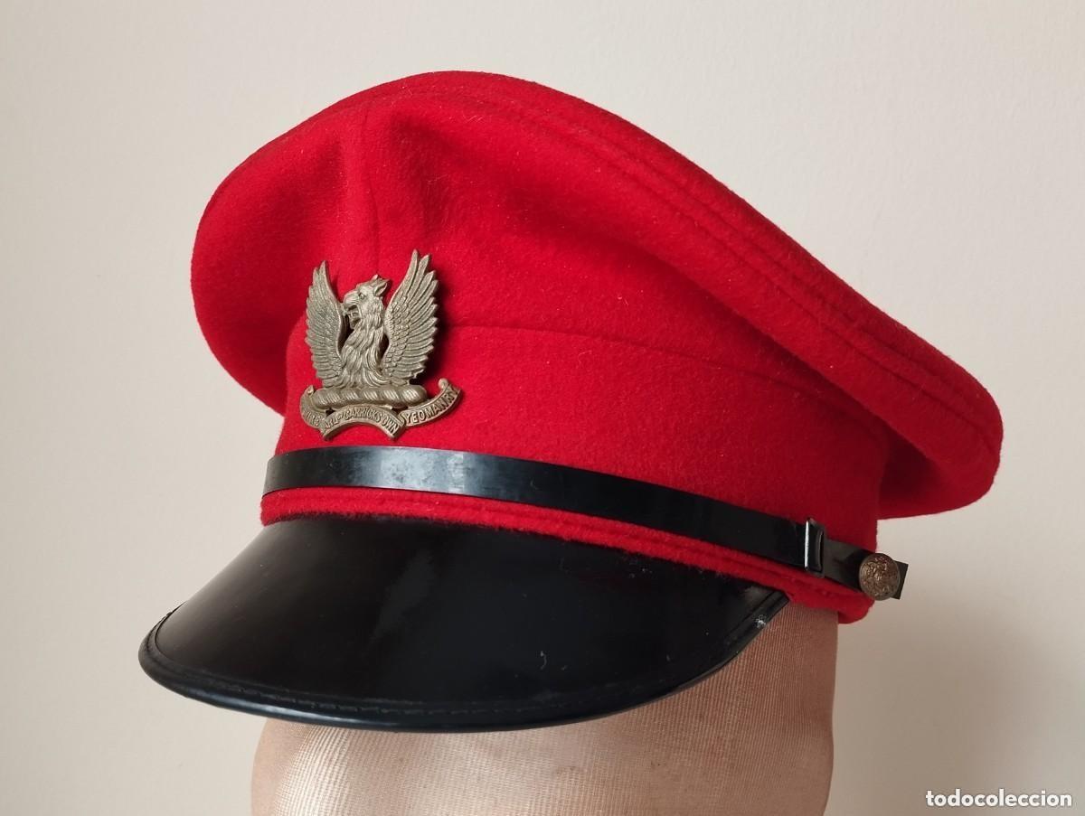 Militaria: Gorra gala caballer&iacute;a escocesa. 1947-50