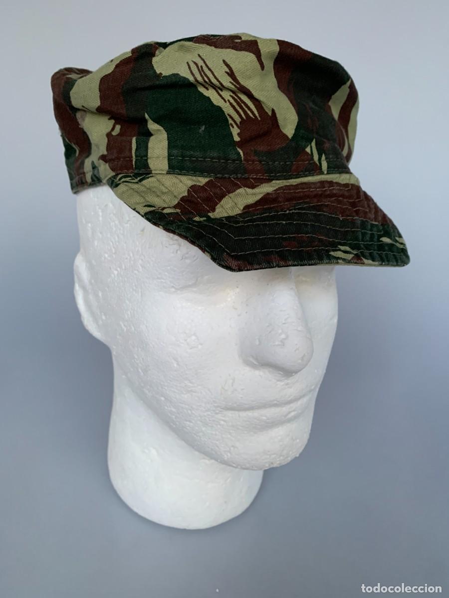 Militaria: Gorro F1 Franc&eacute;s Camuflaje Lizard Comando Paracaidista Ej&eacute;rcito Francia VTG 70s