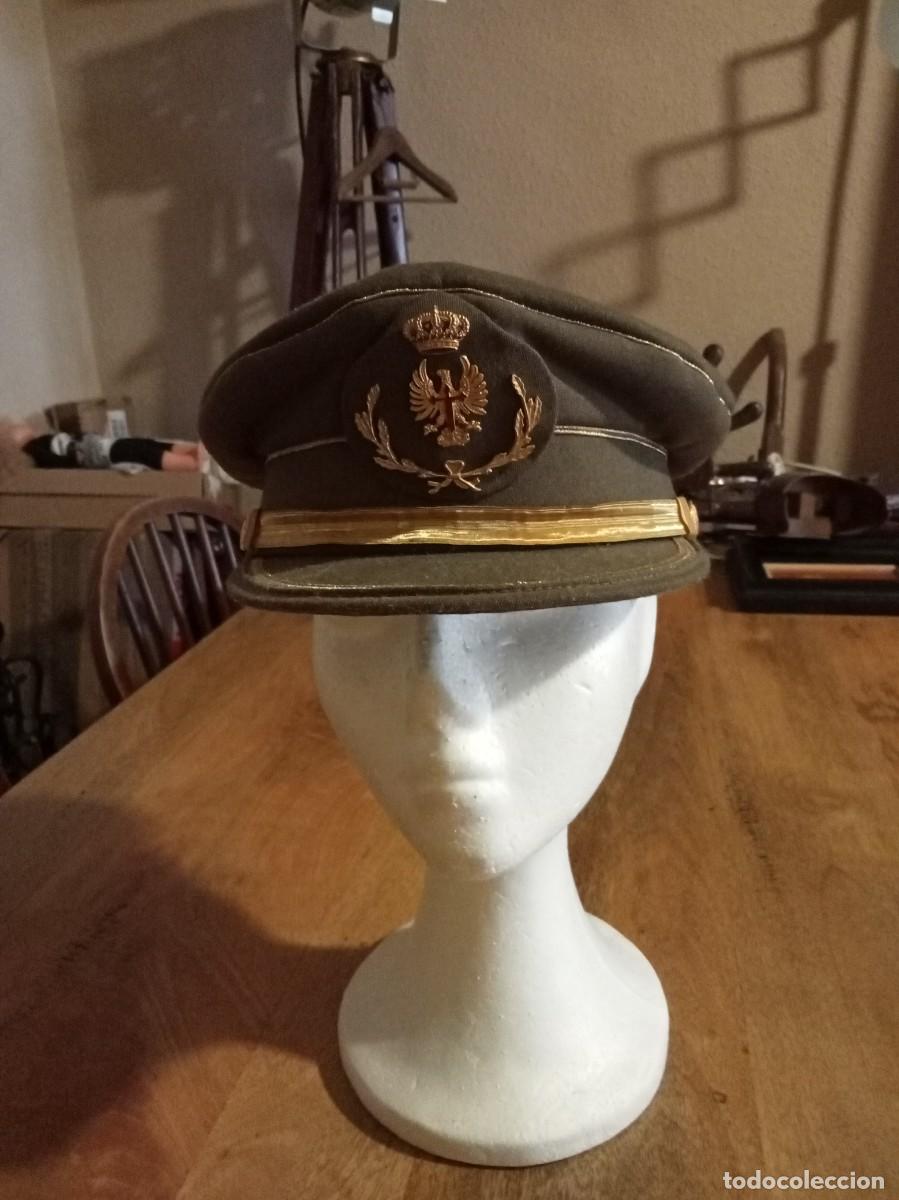 Militaria: GORRA MILITAR. PLATO GALA. EJ&Eacute;RCITO DE TIERRA ESPA&Ntilde;A.