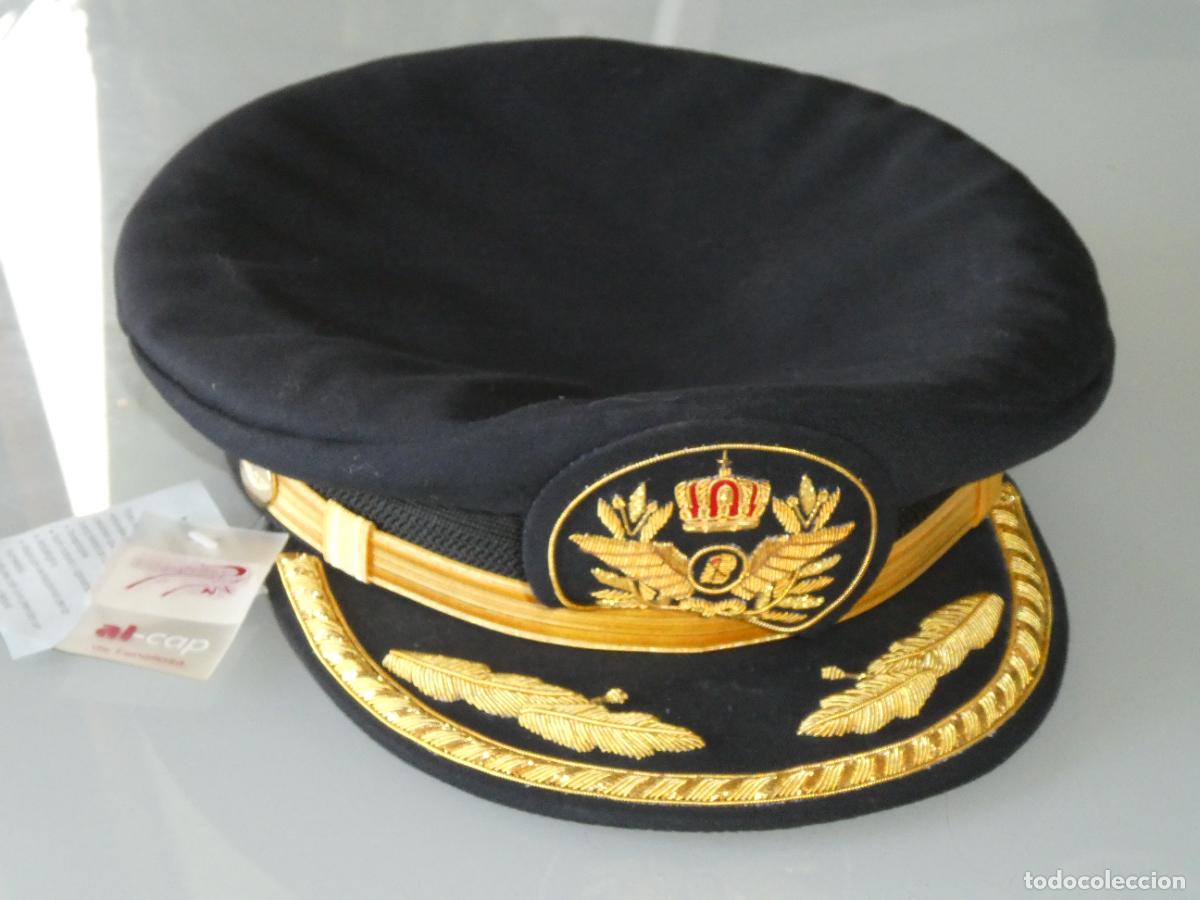 Militaria: GORRA DE AVIACI&Oacute;N CIVIL AEROL&Iacute;NEAS IBERIA ESPA&Ntilde;A. PILOTO COMANDANTE. NUEVA ETIQUETA. T60 APROX 210GR