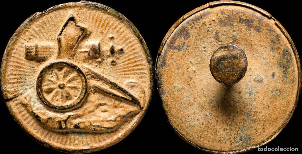 Militaria: Bot&oacute;n Militar, Tropas Espa&ntilde;olas Norte de Africa (1912-1920), 21 mm.