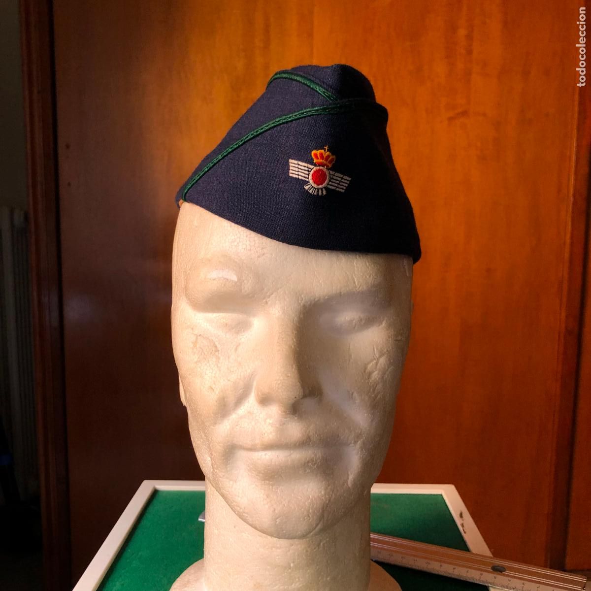 Militaria: EJ&Eacute;RCITO AIRE, GORRA TROPA PASEO, M. VALLE