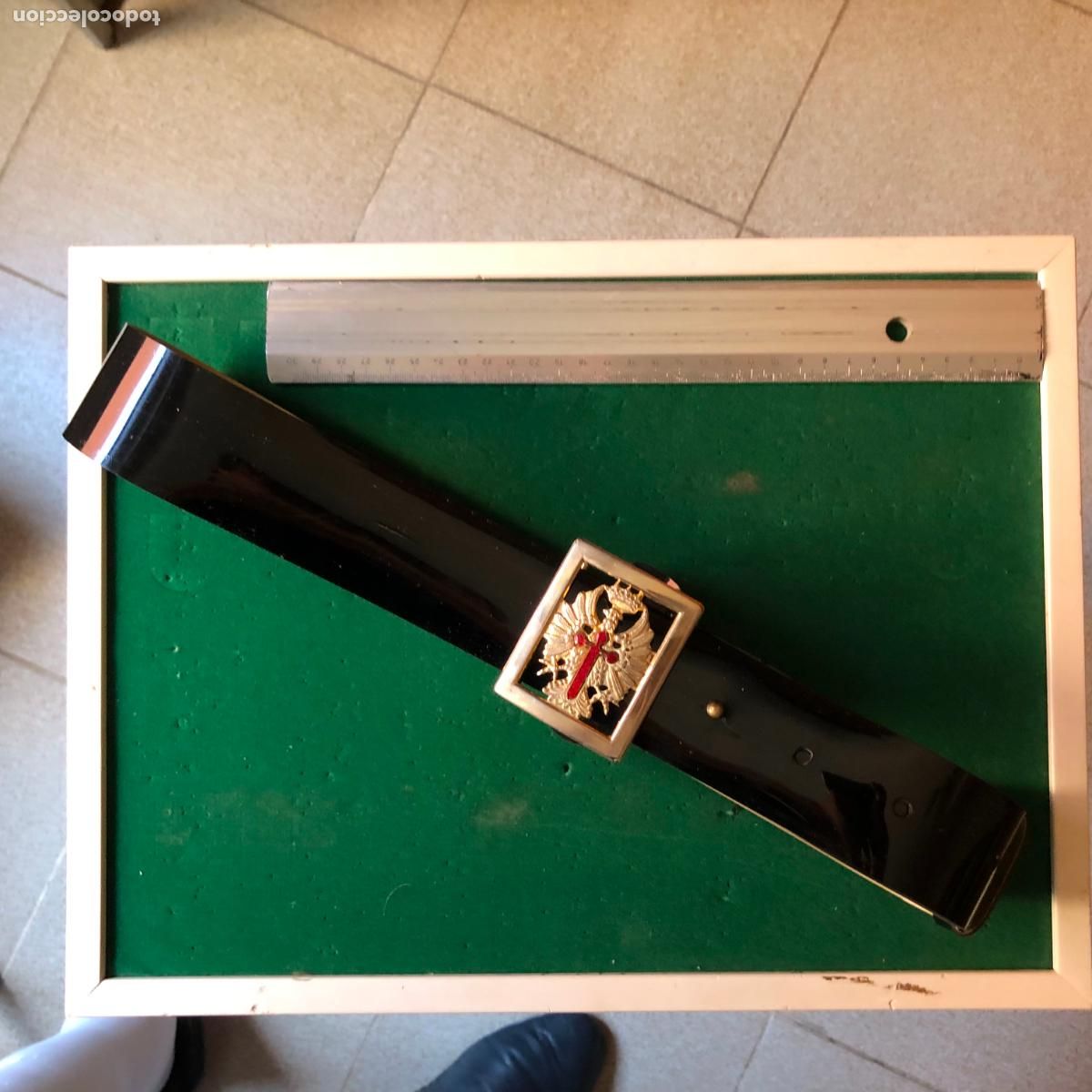 Militaria: E.T. CINTO OFICIAL CHAROL, &Eacute;POCA F. FRANCO