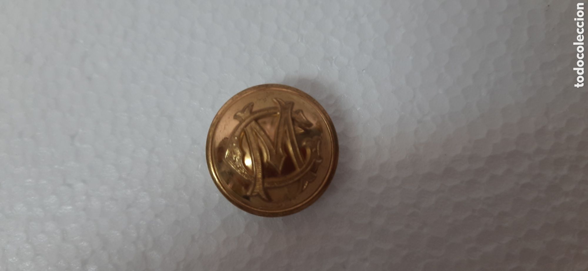 Militaria: Bot&oacute;n CM epoca Alfonso XIII