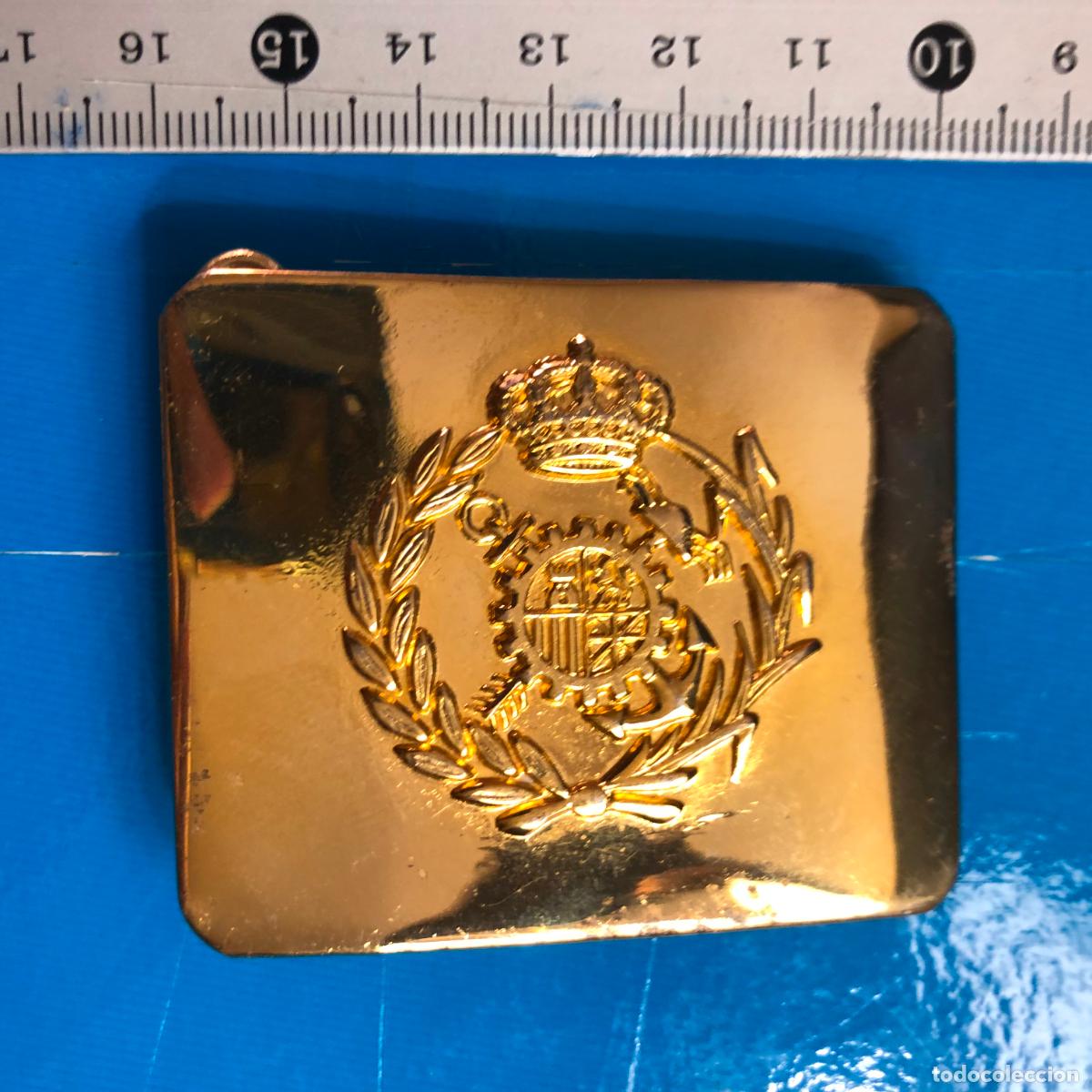 Militaria: HEBILLA CINTO FUNCIONARIOS DE ADUANAS