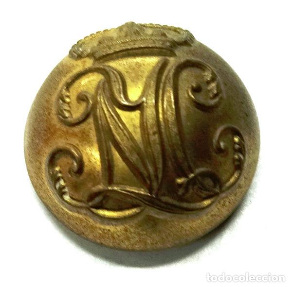 Militaria: BOTON DE HUSARES DE LA PRINCESA 1880-1931