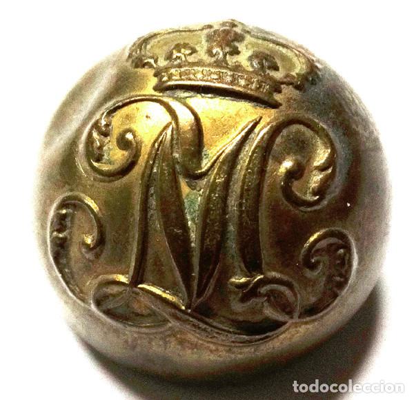 Militaria: 2 BOTONES DE HUSARES DE LA PRINCESA 1880-1931