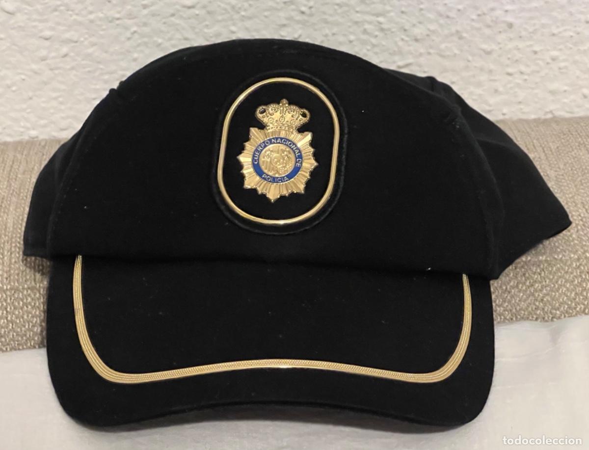 Militaria: Gorra de faena POLIC&Iacute;A NACIONAL militar