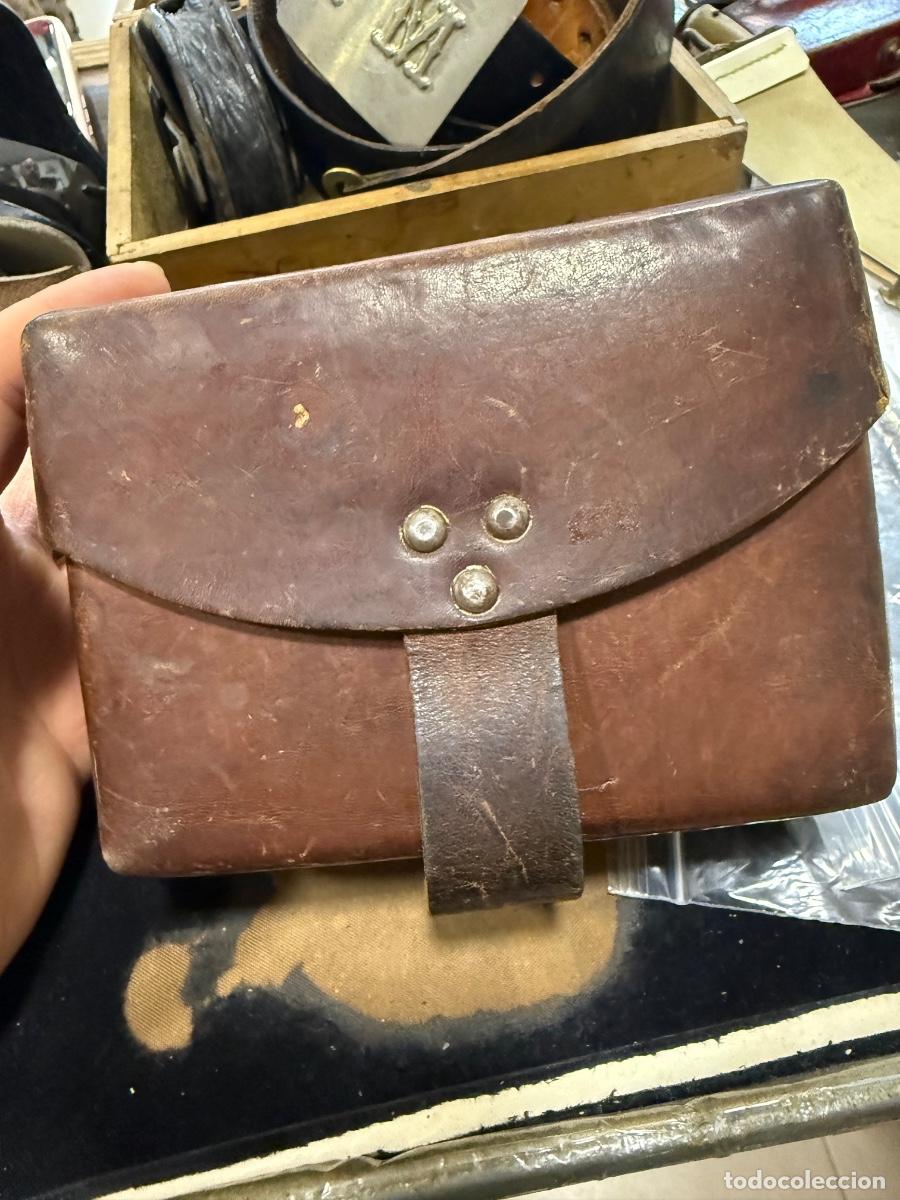 Militaria: Cartuchera antigua muy buen estado