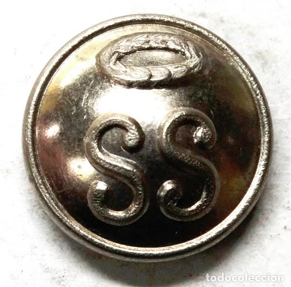 Militaria: 2 BOT&Oacute;NES DE LA MILICIAS NACIONAL A&Ntilde;O 1854-1856