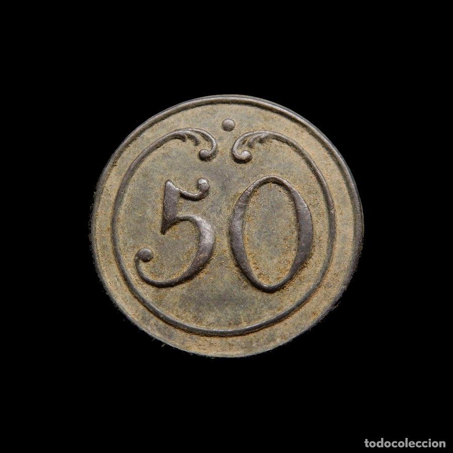 Militaria: Ej&eacute;rcito napoleonico en Espa&ntilde;a, 1808-1814. Bot&oacute;n 50&ordm; reg. de linea