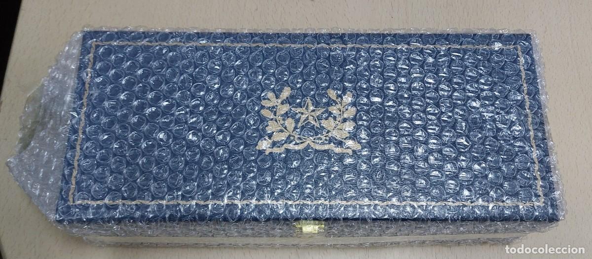 Militaria: Fajin de Estado Mayor azul de la Escuela de Guerra