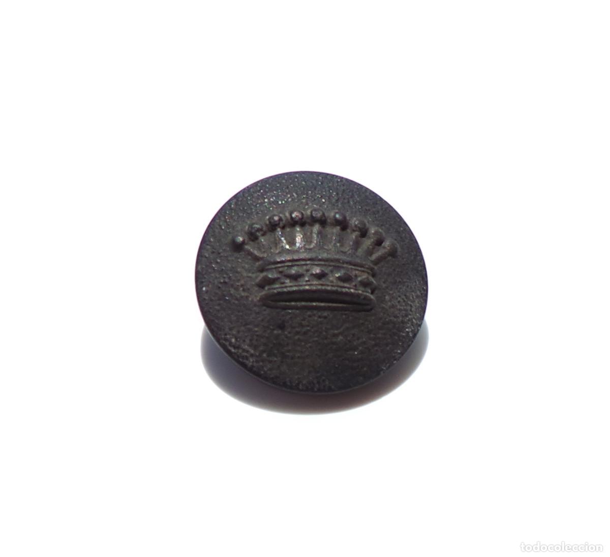 Militaria: BOT&Oacute;N NOBLEZA. CONDE, CORONA CONDAL.- 2,3 CM DE DI&Aacute;METRO APROX.
