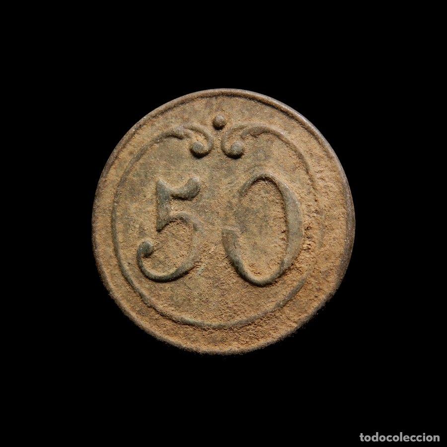 Militaria: Ej&eacute;rcito napoleonico en Espa&ntilde;a, 1808-1814. Bot&oacute;n 50&ordm; reg. de linea
