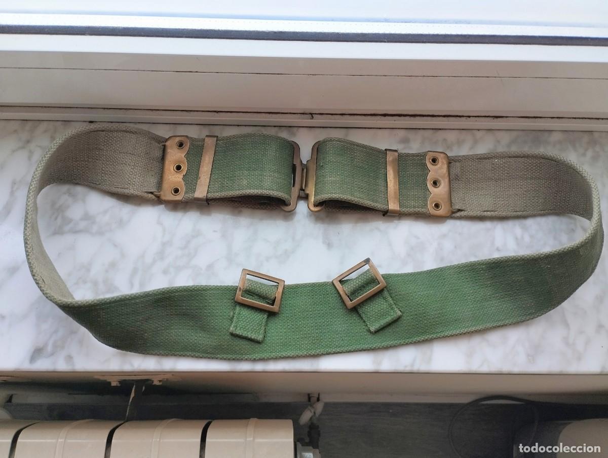Militaria: Cintur&oacute;n brit&aacute;nico P37. II Guerra mundial