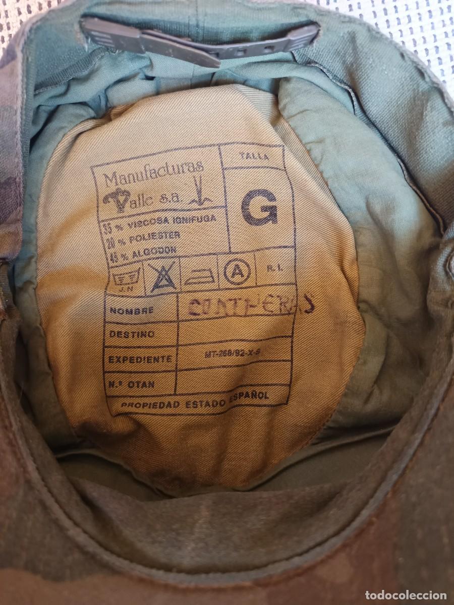 Militaria: Gorra usada capit&aacute;n Ej&eacute;rcito de Tierra. - Foto 2