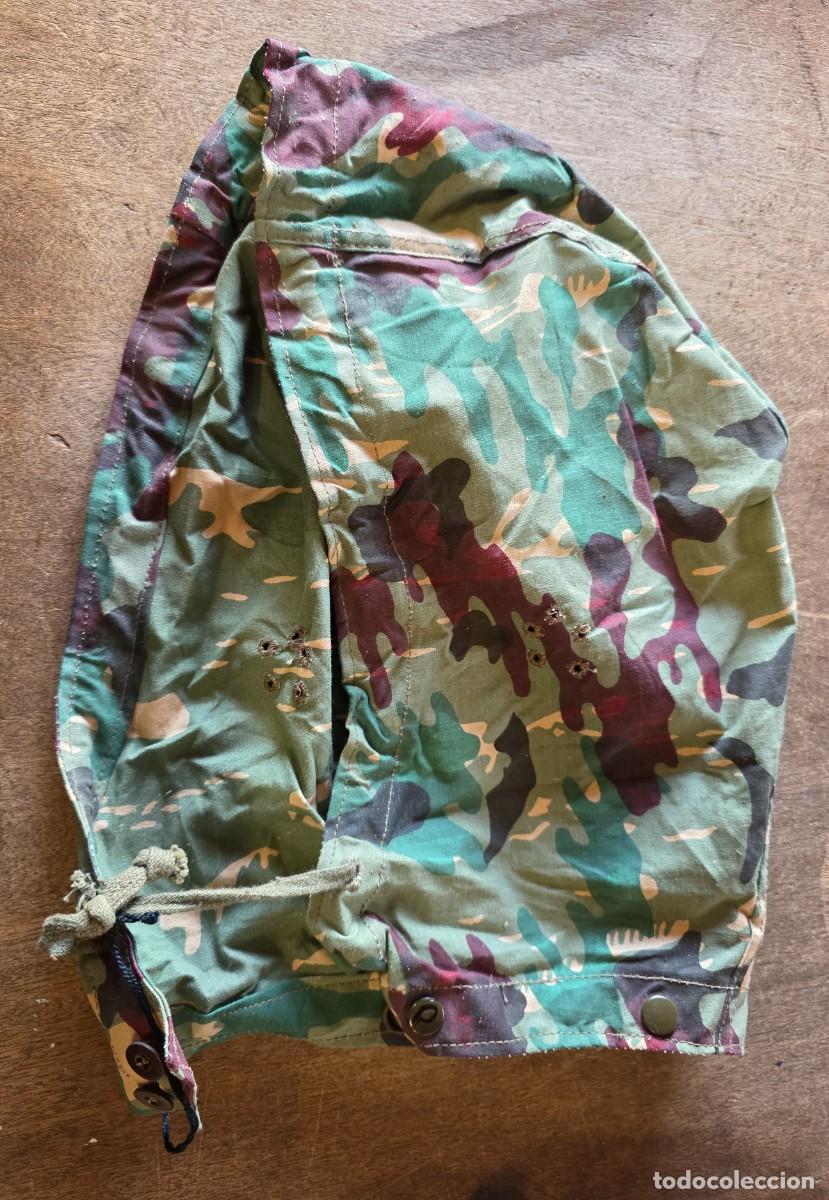 Militaria: Capucha de 2/4 de camuflaje de primavera, COES