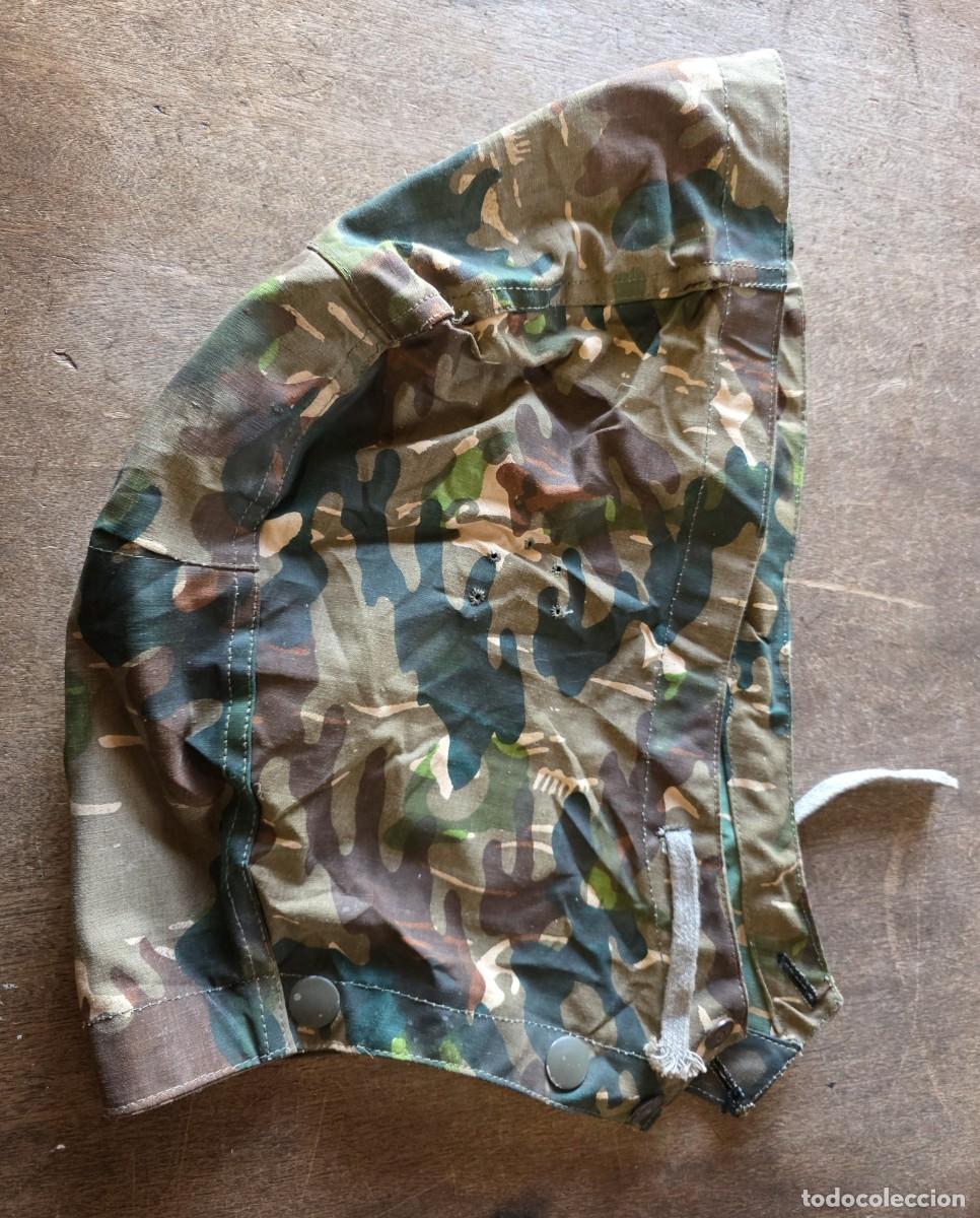 Militaria: Capucha de 2/4 de camuflaje de oto&ntilde;o