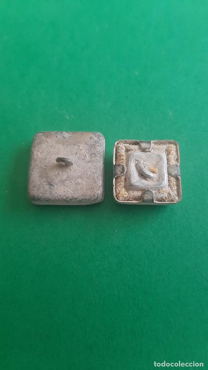 Militaria: LOTE DE 2 BOTONES A IDENTIFICAR - Foto 2