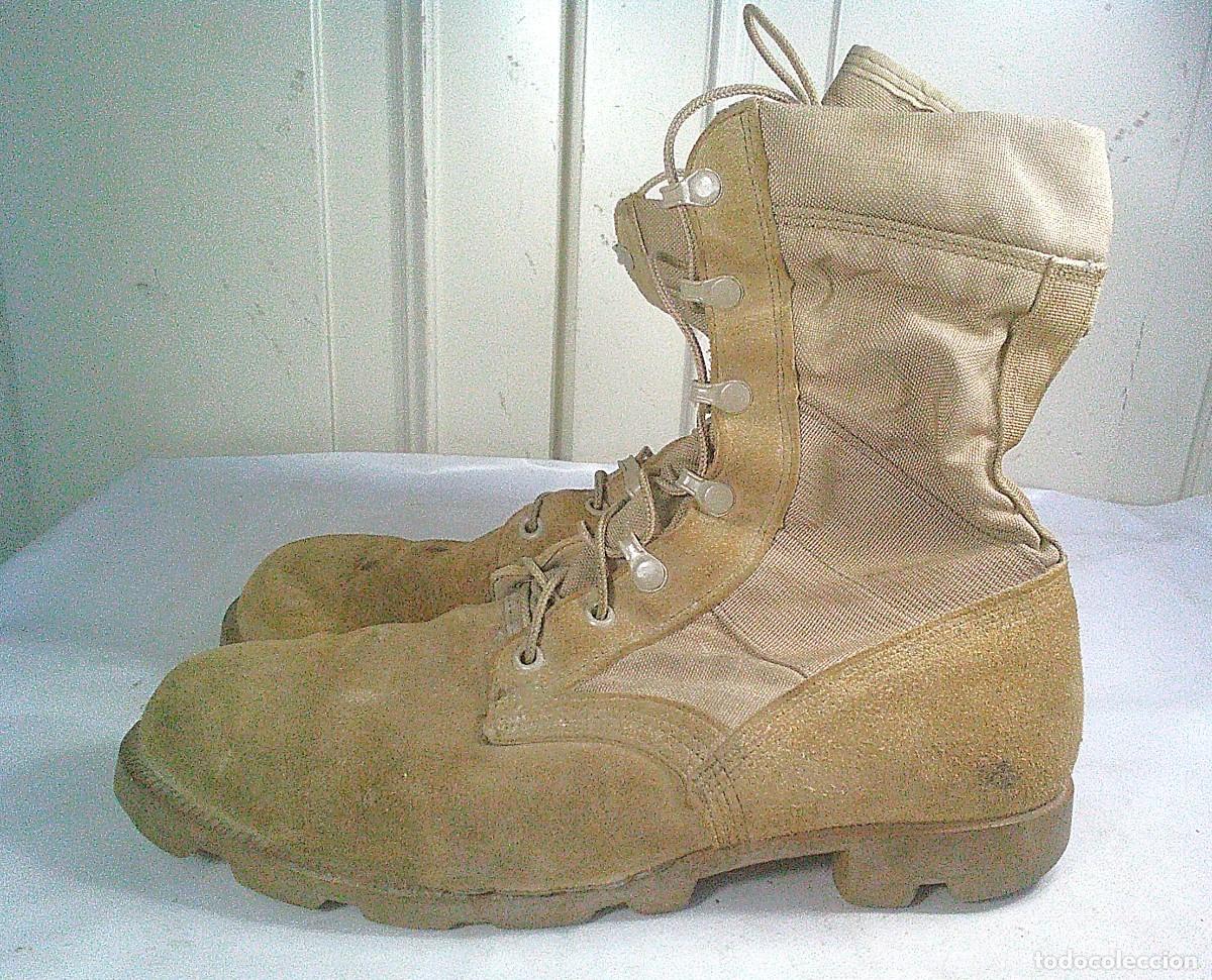 Militaria: BOTAS NORTEAMERICANAS USA MARCA RO-SEARCH SAND ARIDO DESERTICO IRAK SIRIA US ARMY USMC TALLA 9 1/2 2
