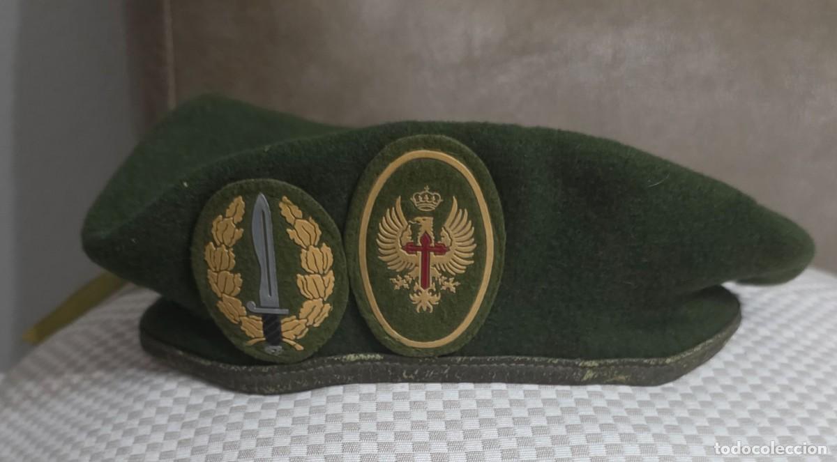 Militaria: Antigua boina verde de COE, compa&ntilde;&iacute;a operaciones especiales